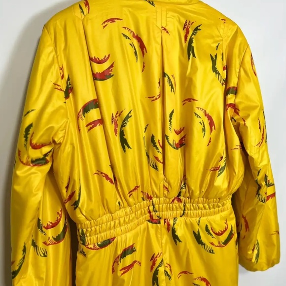 Rare Vintage Bogner Ski Suit One Piece Reversible Yellow/Green EU 38 US 6 - Picture 8 of 13
